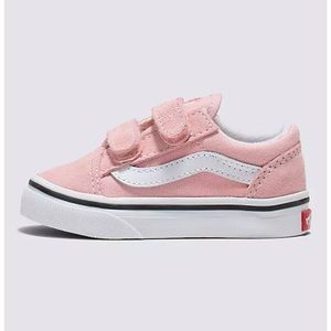 New Pink suede Vans For Toddler Size 6